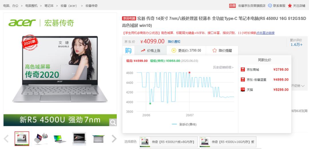 现在笔记本电脑推荐,笔记本电脑配置推荐性价比高
