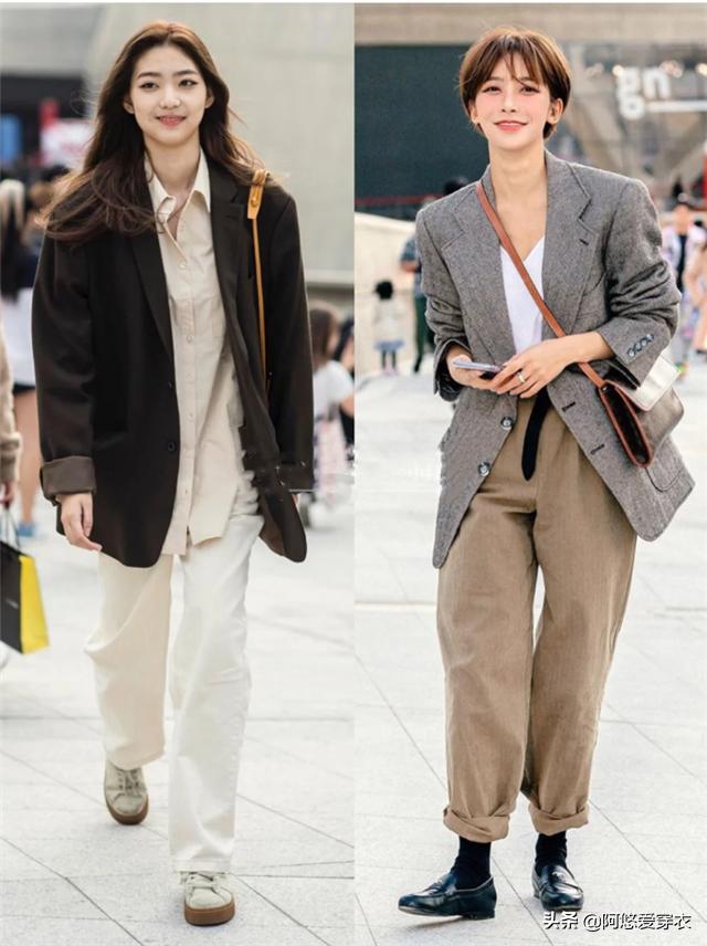 简单舒适的西装让你轻松穿出时尚,终于知道穿搭的重要性了