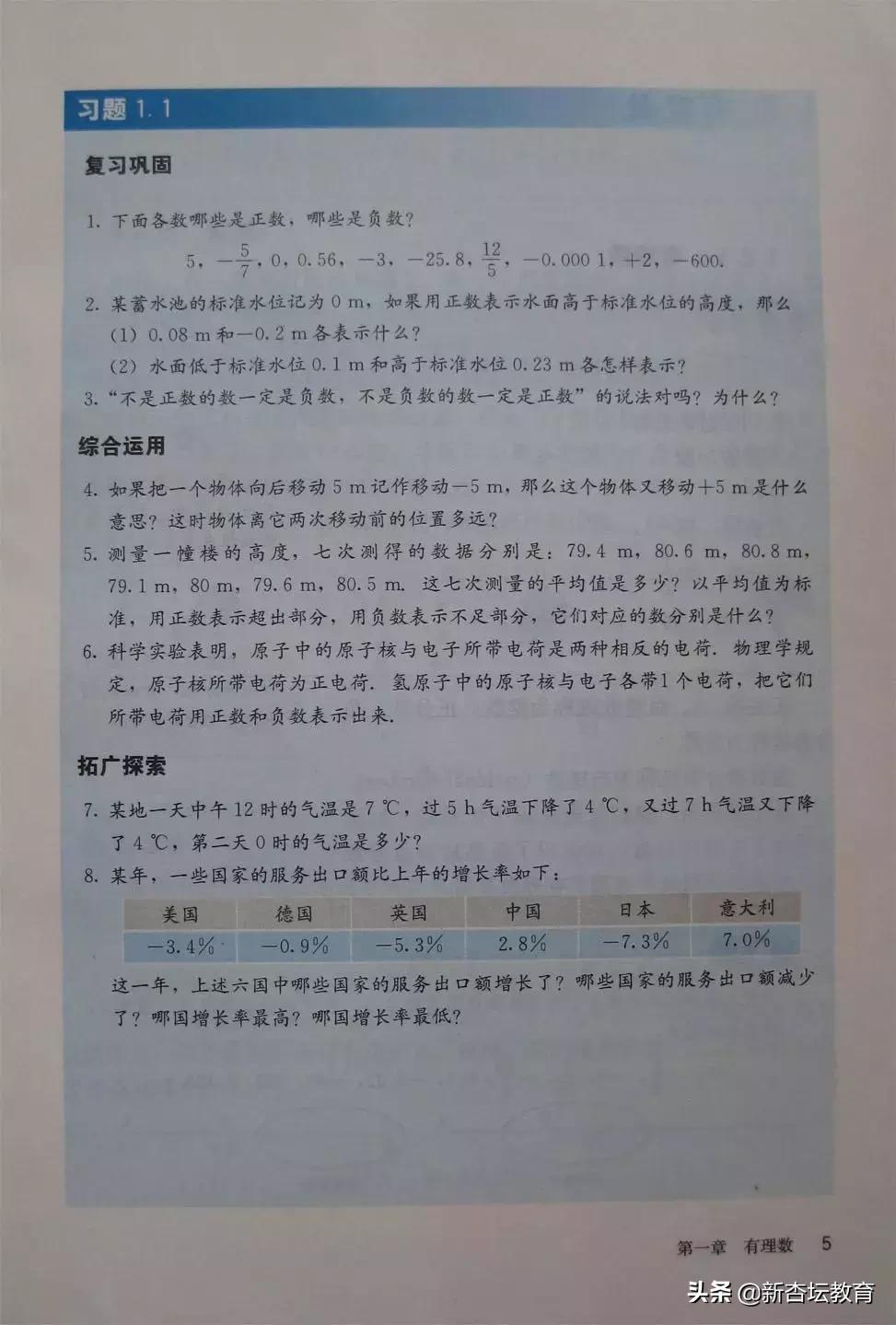 初一数学上册电子免费教材,预习新初一必备资料
