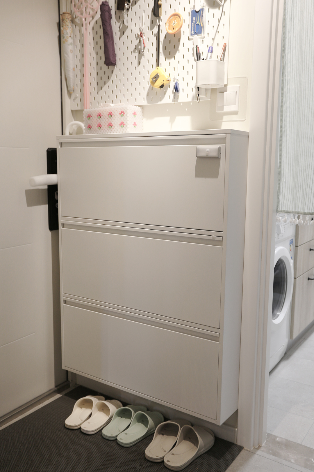 88平双阳台现代简约风格,一室一厅大阳台小户型装修老房子