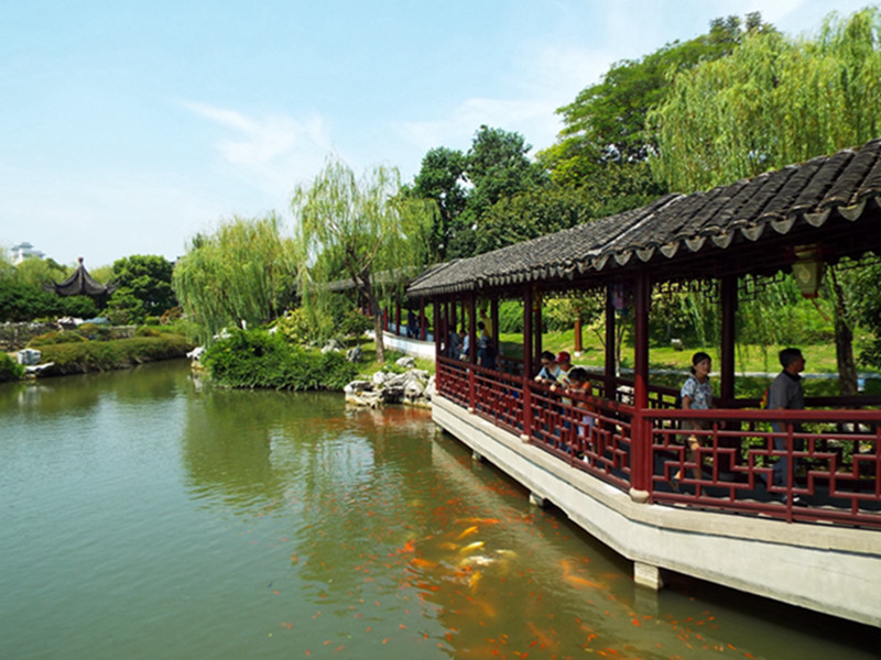 在苏州的名胜古迹中徜徉,苏州盘门景区的历史文化