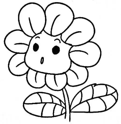 5-10岁儿童简笔画简单漂亮图文,幼儿自制绘本故事简笔画4到8张