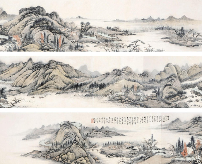 郑午昌花鸟,丝鬓散人郑午昌百幅绘画作品赏析