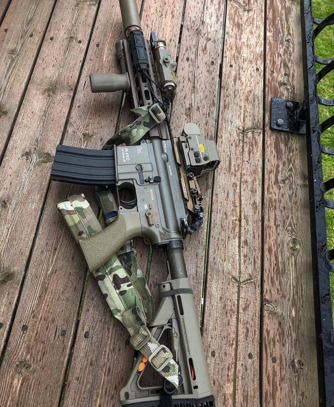 美军hk416和mk18,美军为什么喜欢用hk416