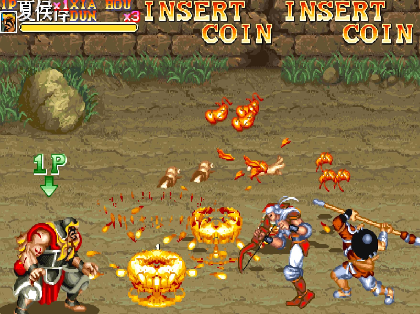 三国志街机绝招,街机经典三国志通关