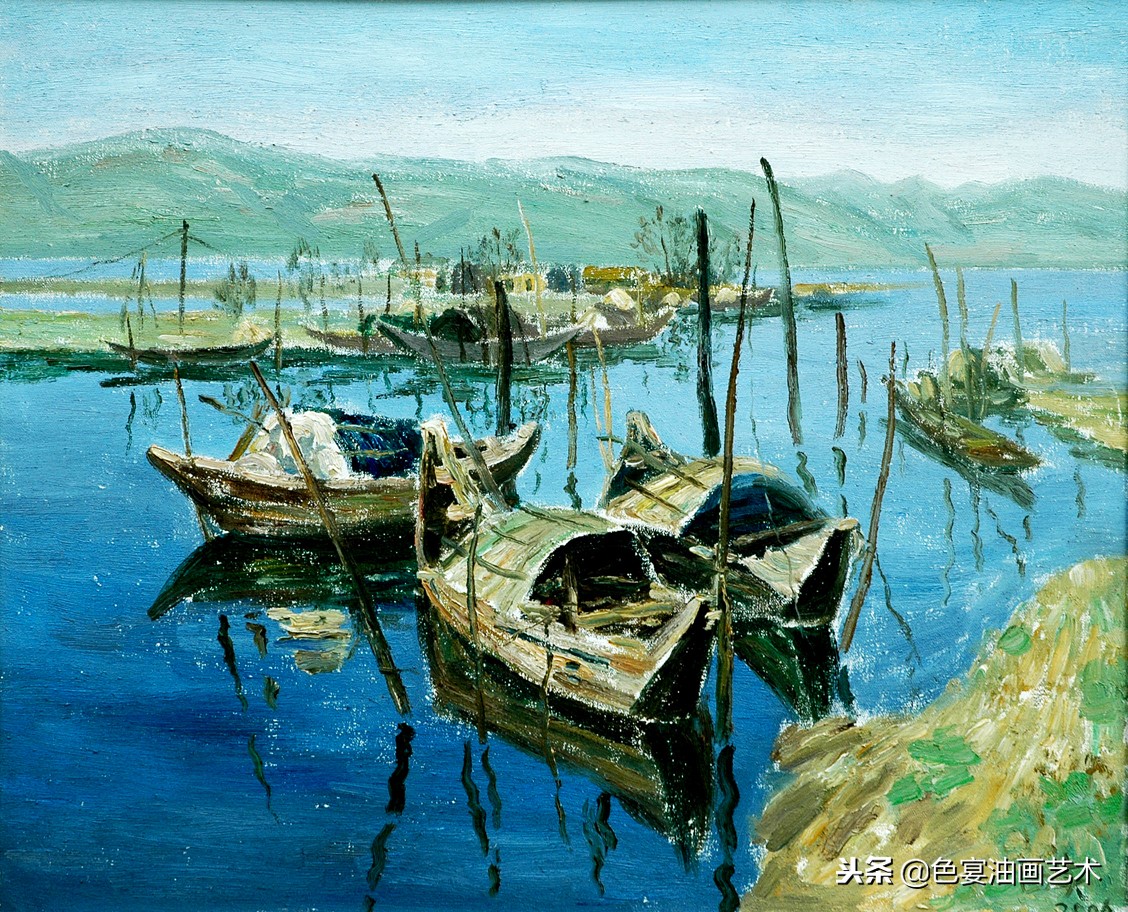 俄罗斯油画大师风景油画教程视频,油画大师油画风景创作教学视频