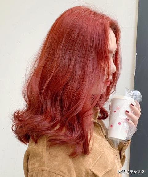 红染橙色最简单的配方,红橙色怎么调染发