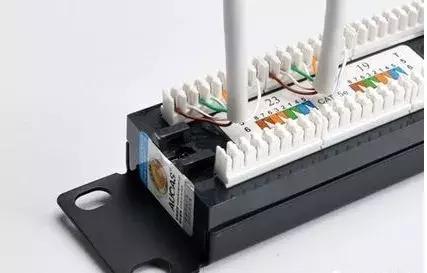 网络配线架打线刀用法,5类网线配线架怎么打