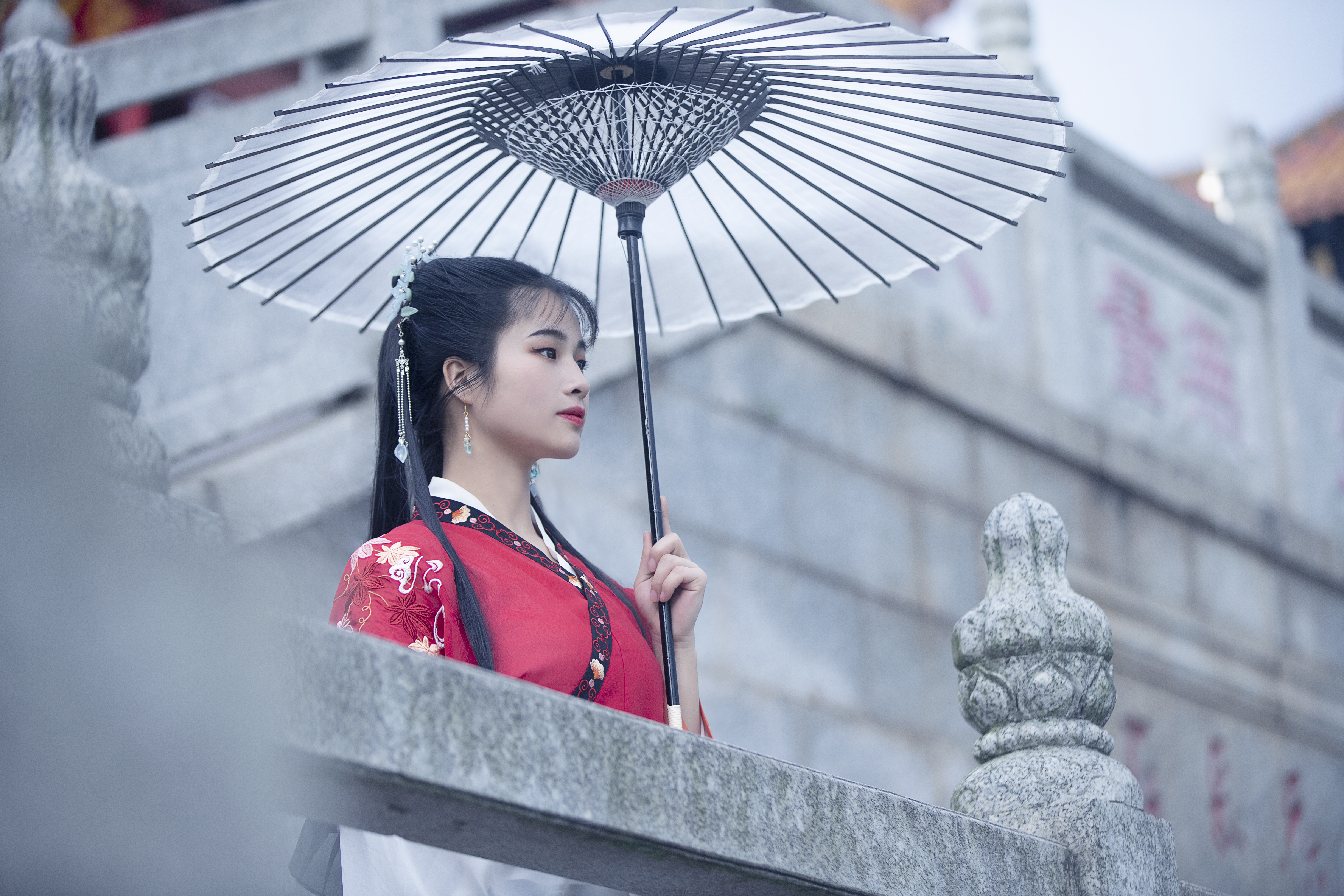 古风汉服小姐姐仙女风,古风摄影小仙女