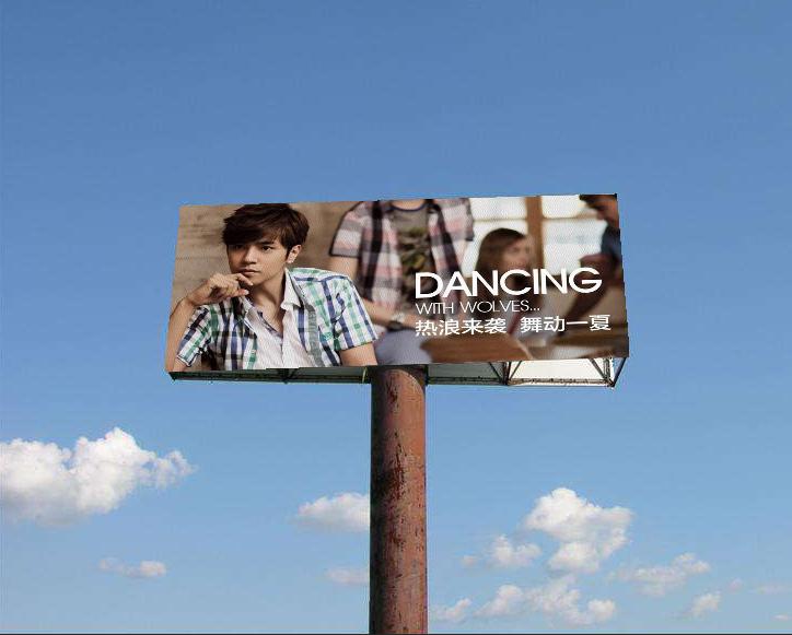 photoshop更换天空,ps如何把图片放到户外广告牌中