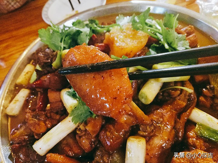 西部来客鲜炒大盘鸡西花园店,西花园附近好吃的大盘鸡