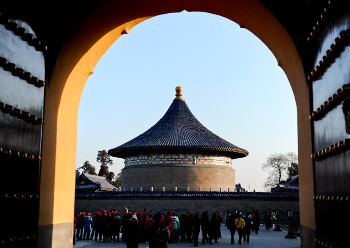 北京天坛民之乐,北京天坛景观