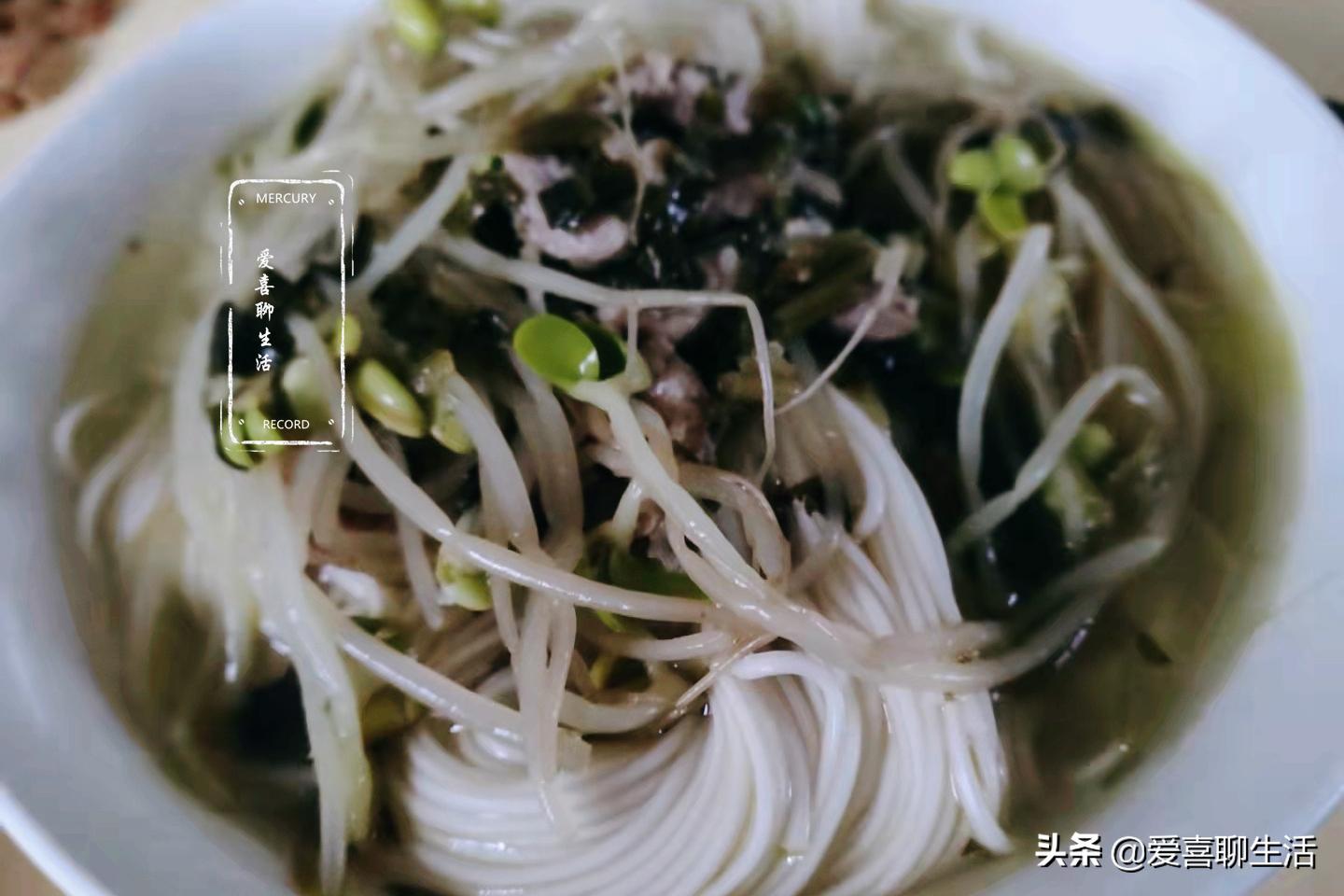 我的晚餐就这一碗，低脂鲜美又饱腹，网友：看馋了很想也来一碗