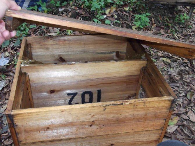 土养中蜂蜂箱新发明,老蜂农蜂箱