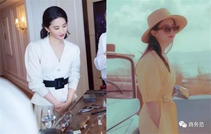 刘亦菲尚美头冠,刘亦菲黑色礼服戴皇冠迪奥