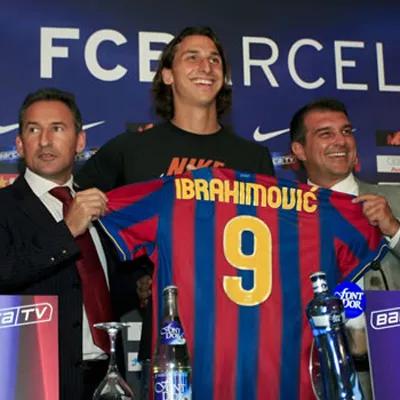 伊布在巴萨时的阵容,欧冠冠军巴萨队员