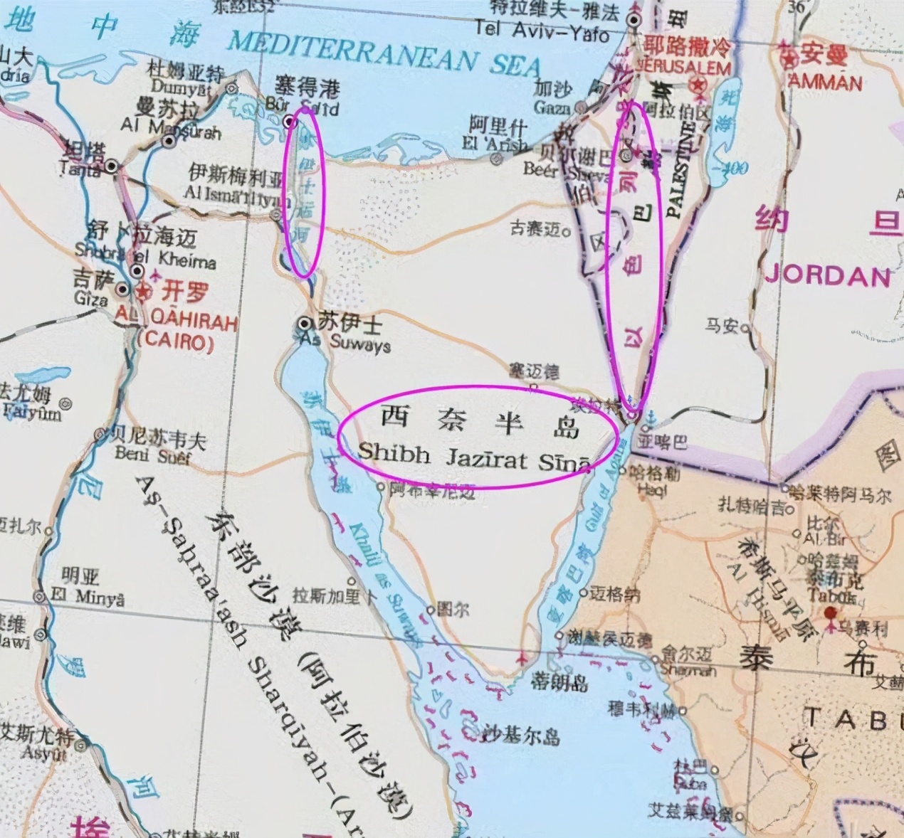 死守戈兰高地西奈半岛,戈兰高地埃及