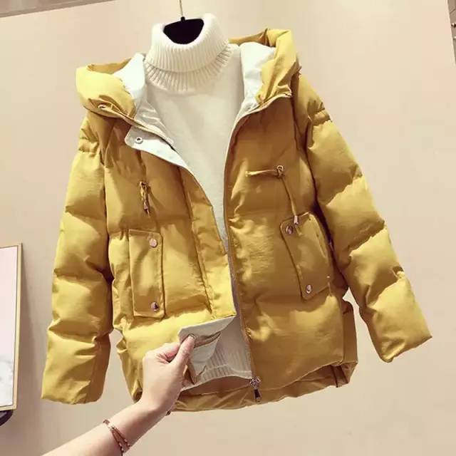 短款羽绒服配长款大t鲨鱼裤穿搭,中短羽绒棉服适合穿什么裤