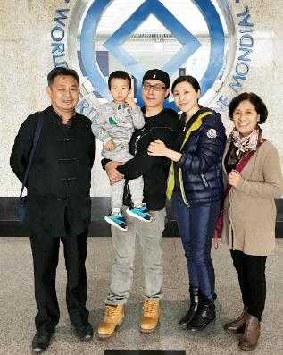 老演员于洋儿媳,演员于洋和妻子