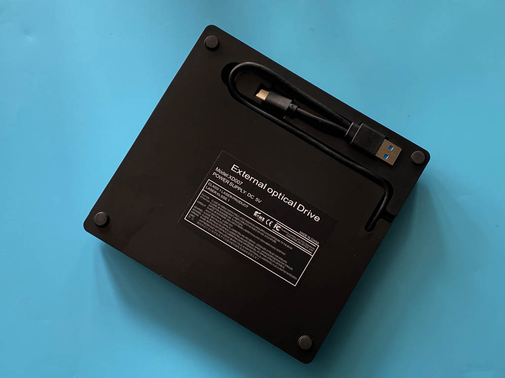 没电脑如何读取光盘,外置刻录机可以当cd读取吗