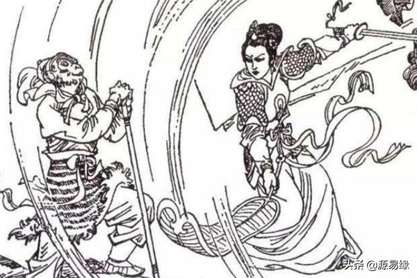 孙悟空与哪吒打斗是如何胜利,孙悟空和牛魔王打了起来