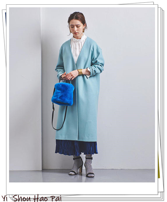 10款纯色系大衣的配色方案,5种颜色大衣25种日系look内搭