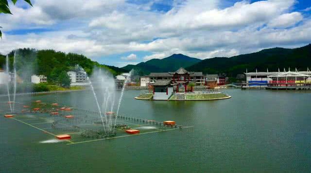 湖北度假村项目,湖北度假村航拍