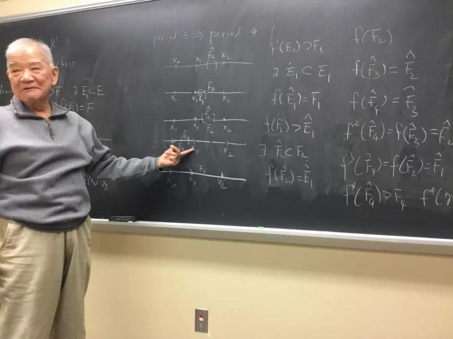 李天岩数学,李天岩教授