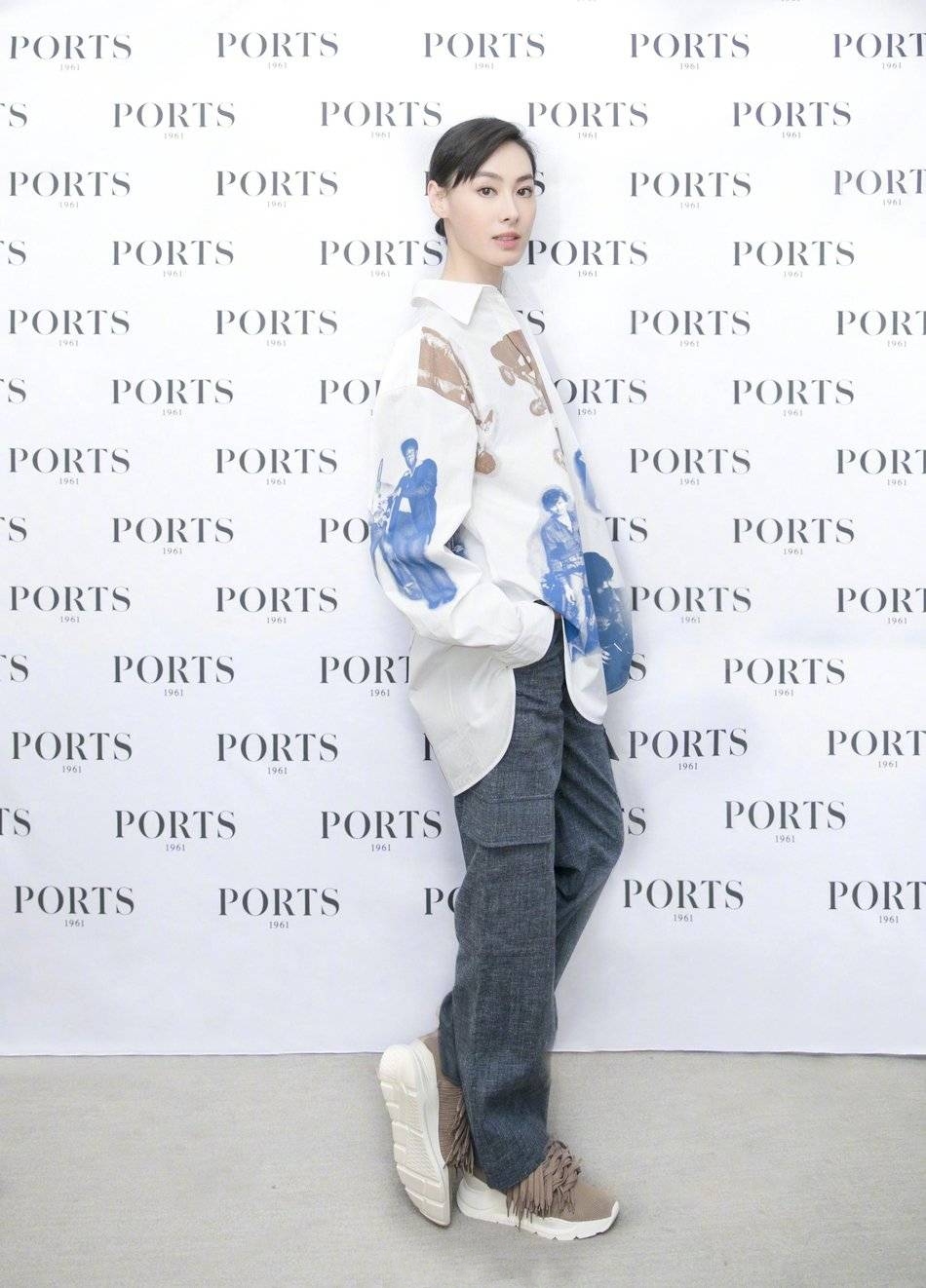 梁洛施最新时装秀,梁洛施时装周照片