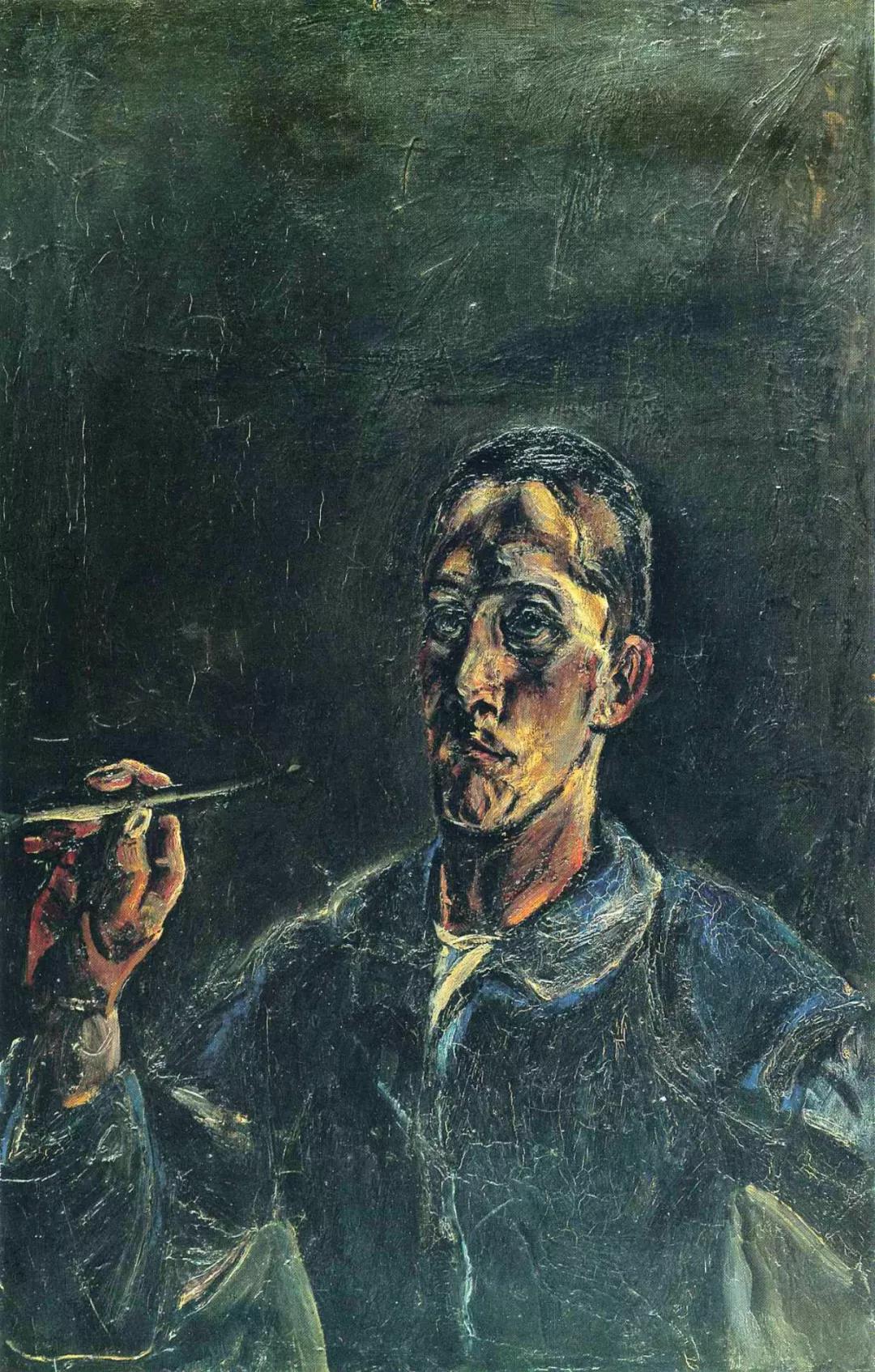 他是表现主义奇才,作品异怪诉出人性同时也是雕塑家剧作家,诗人