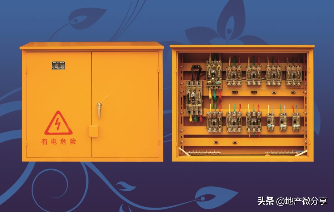 临时用电示意图及配电箱布置图,临时用电二级配电箱标准配置图纸