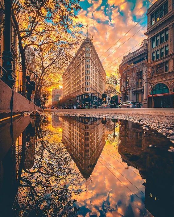 无需任何道具，手机这样轻轻一倒，大片随手拈来