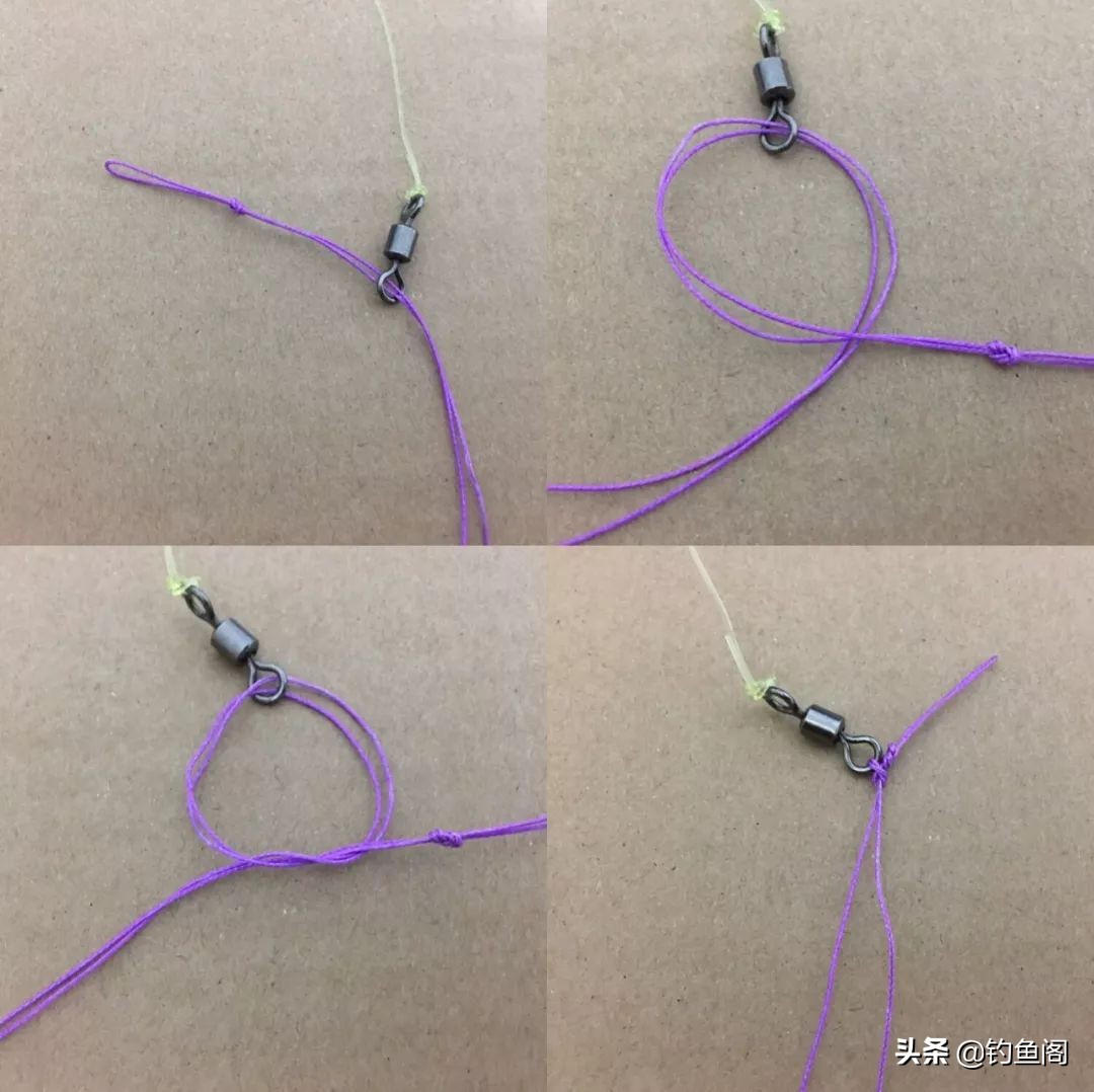 钓大鱼子线防缠绕打结方法,子线老是缠到一起怎么办