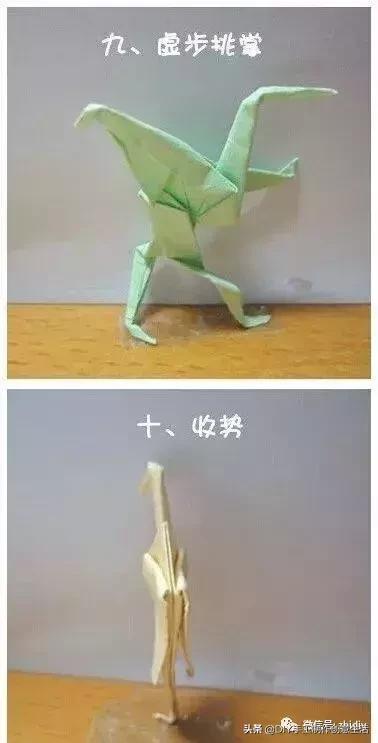 用千纸鹤糖纸做千纸鹤慢教程,不一样的纸鹤折纸