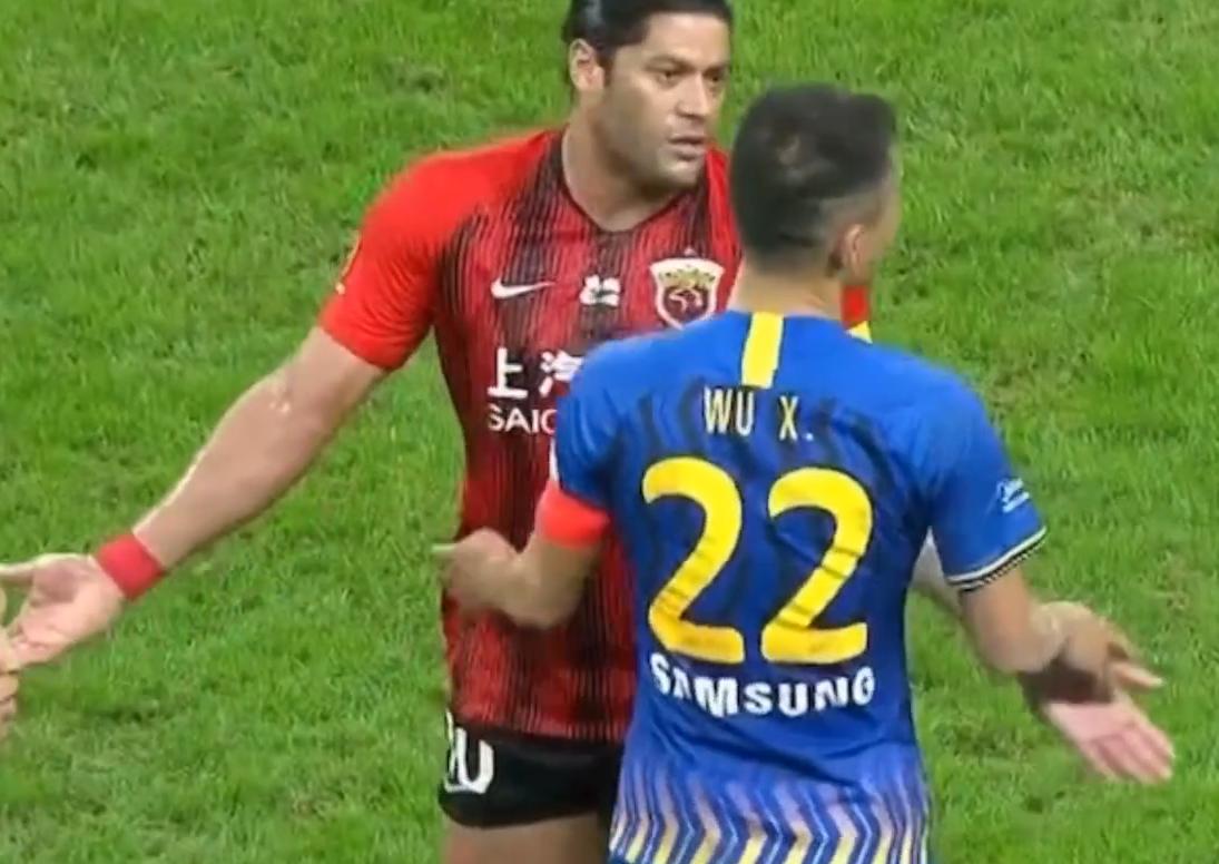 上港耻辱进球,上港耻辱