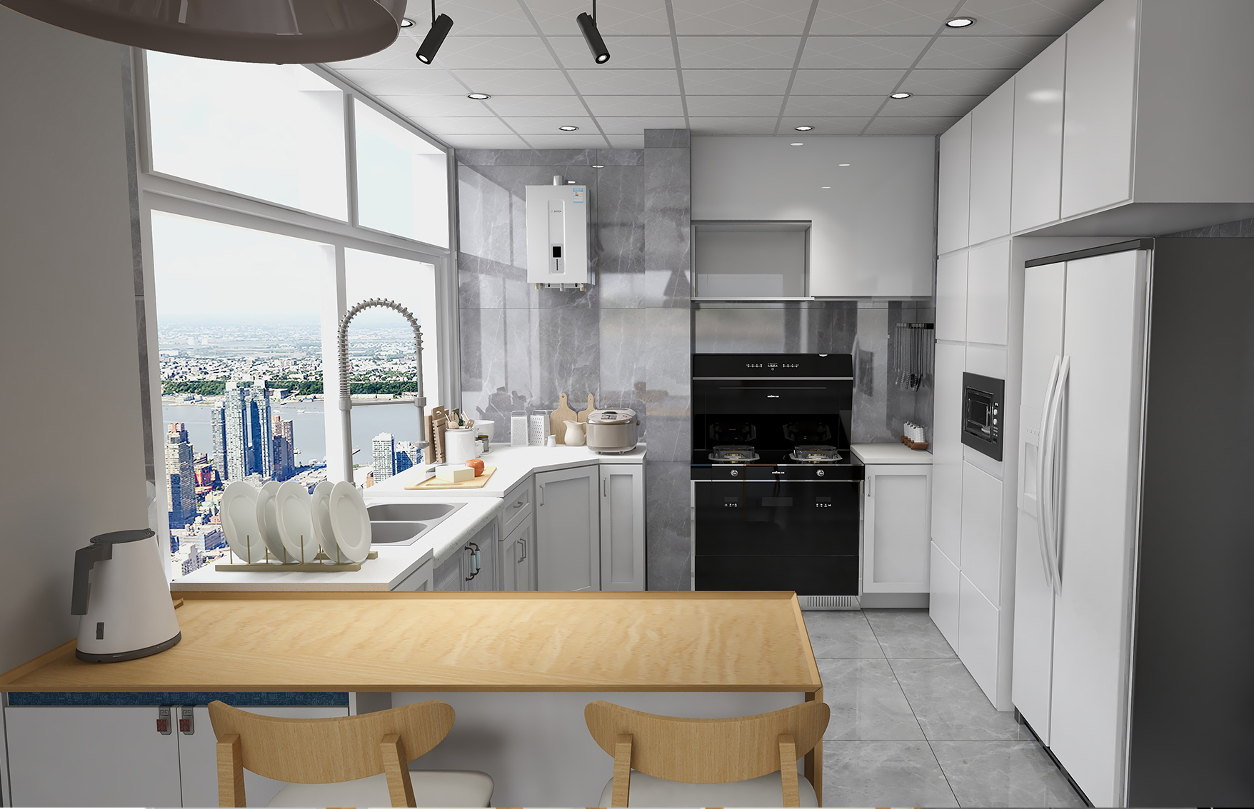 装修厨房需要买哪些电器,装修分享厨房规划及电器选购经验