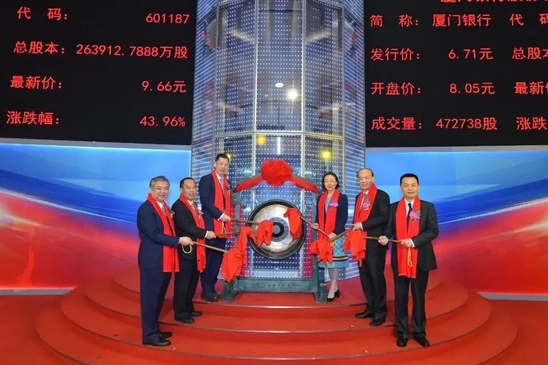 厦门“千亿帝国”掌门：57岁IPO敲钟，成为福建省首家上市城商行