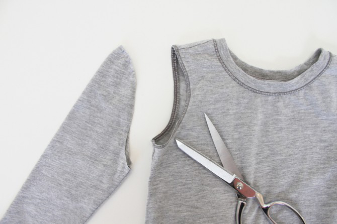 旧衣改造t恤衣摆,旧衣改造圆形下摆t恤女