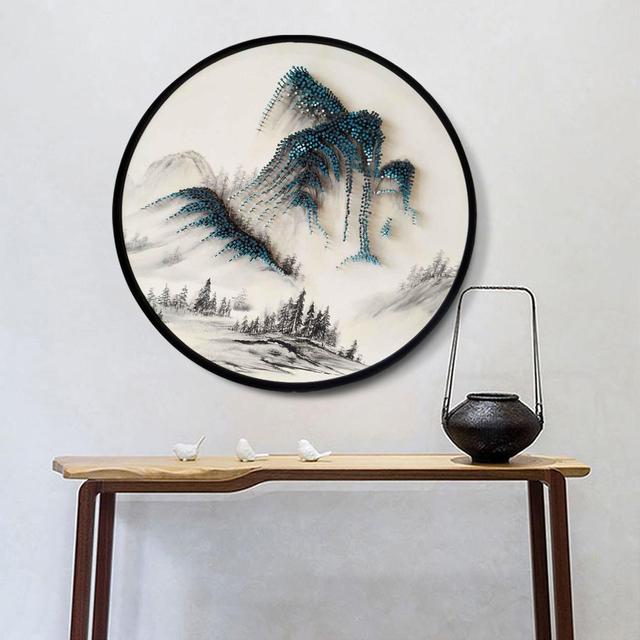 客厅背景墙装饰画简单大气,客厅最流行背景墙装饰画