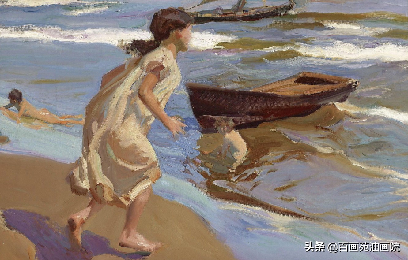 油画风景画法入门教程视频,油画风景基础知识海水应该怎样画