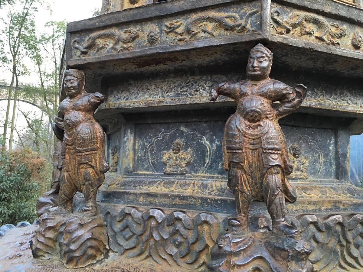 六大铁塔聊城铁塔,中国现存古代三大铁塔