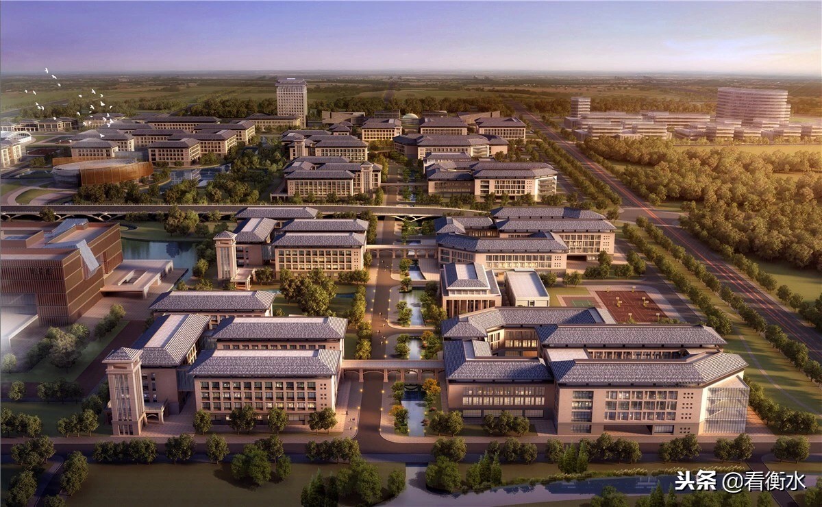 衡水学院滨湖校区即将崛起!衡水学院离衡水大学还有多远?