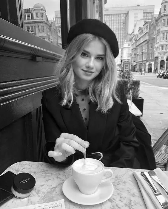 小个子戴贝雷帽显高,贝雷帽显脸小百搭小头围