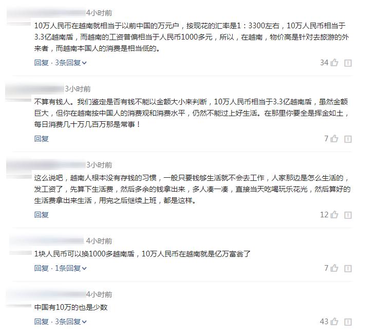 在越南有1000万人民币怎么样,一万块人民币在越南是个什么档次