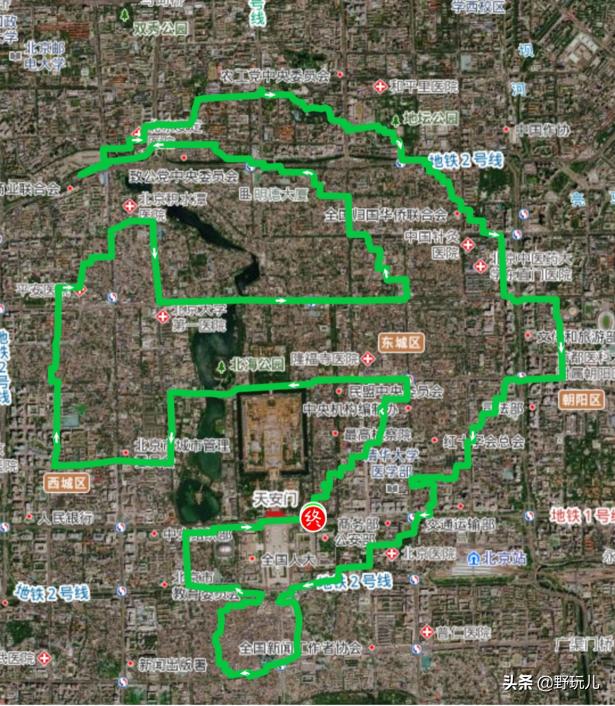 徒步旅行轨迹图制作,徒步路线图100个经典
