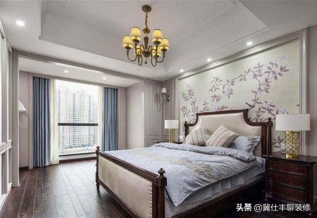 美式护墙板石膏线效果图,法式风格护墙板好还是石膏线好