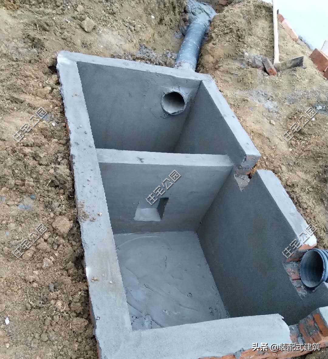 农村直排下水道用不用装化粪池,农村没有下水道怎么建卫生间