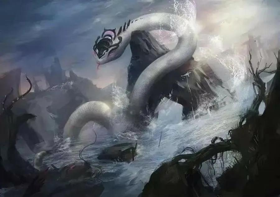 传说中厉害的蛇,传说中的巨蛇