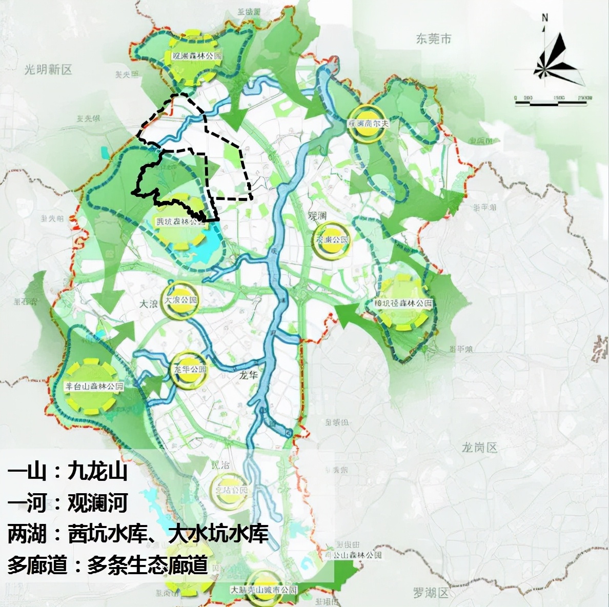 华为与龙华,霸气华为