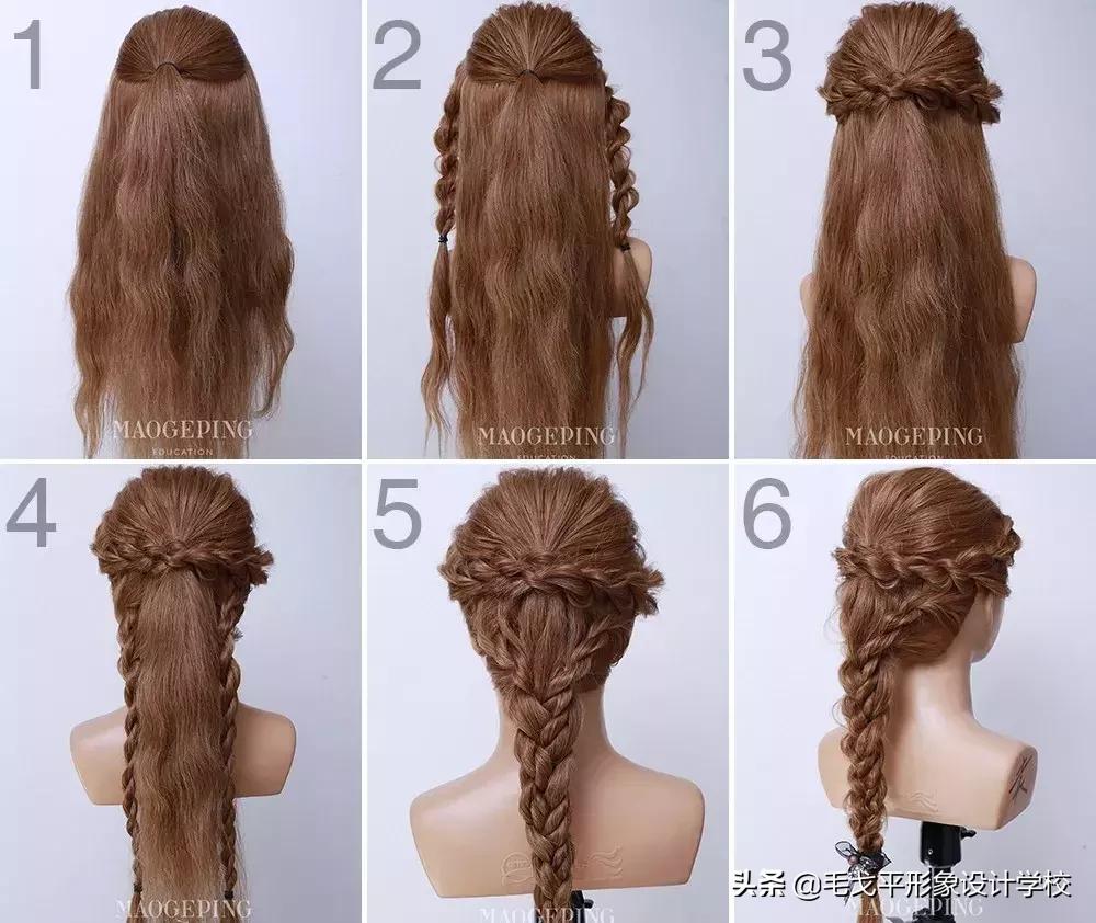 手把手教羊毛卷怎么扎,最好看的两种扎发